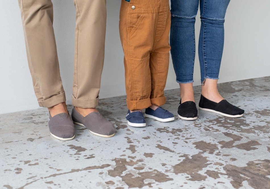 Toms Youth Alpargata Canvas Navy