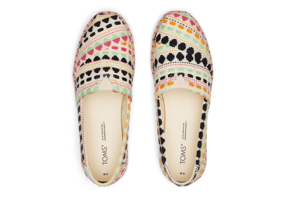 Toms Espadrille Alpargata Natural Multi
