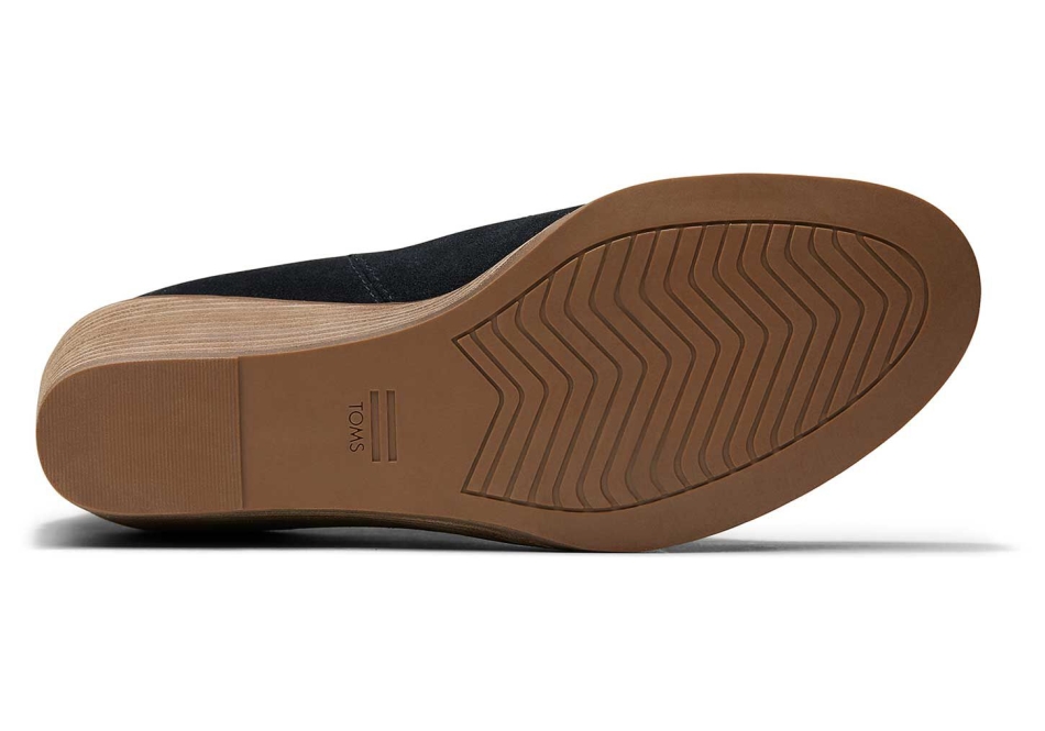 Toms Kallie Wedge Bootie Black