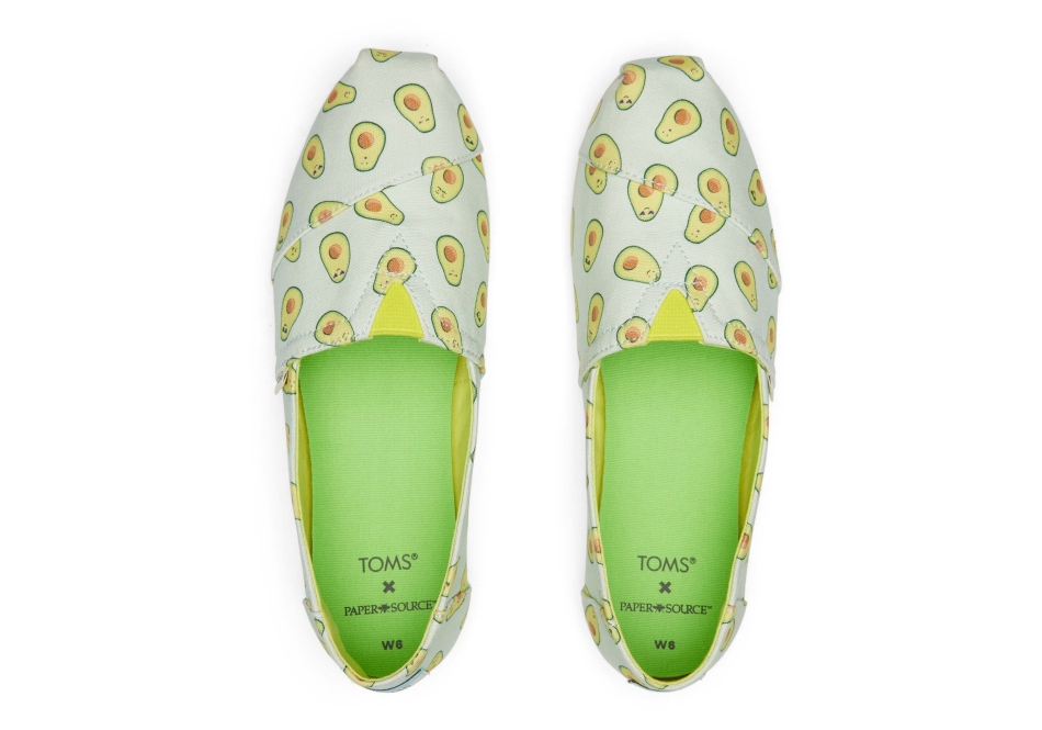 Toms Alpargata Paper Source Green