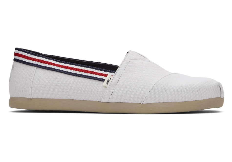 Toms Trim Alpargata White