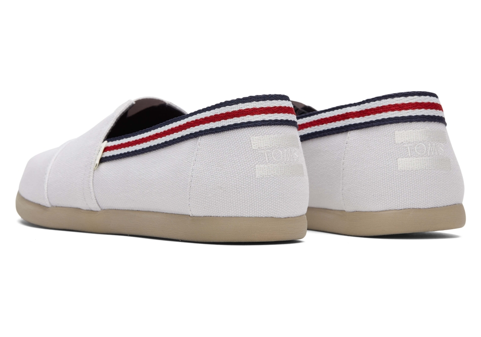 Toms Trim Alpargata White