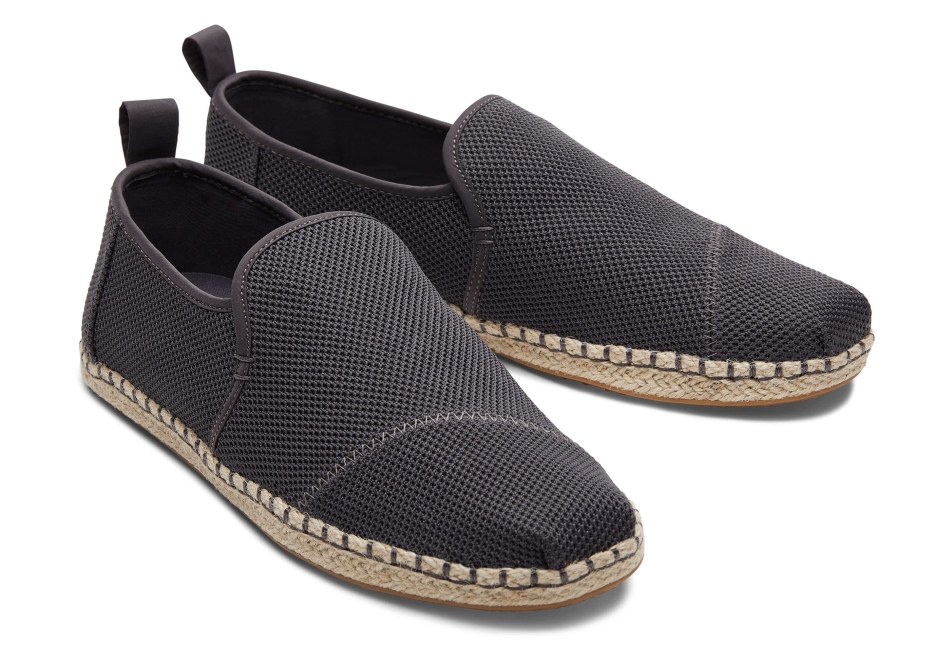 Toms Espadrille Alpargata Repreve Dark Grey