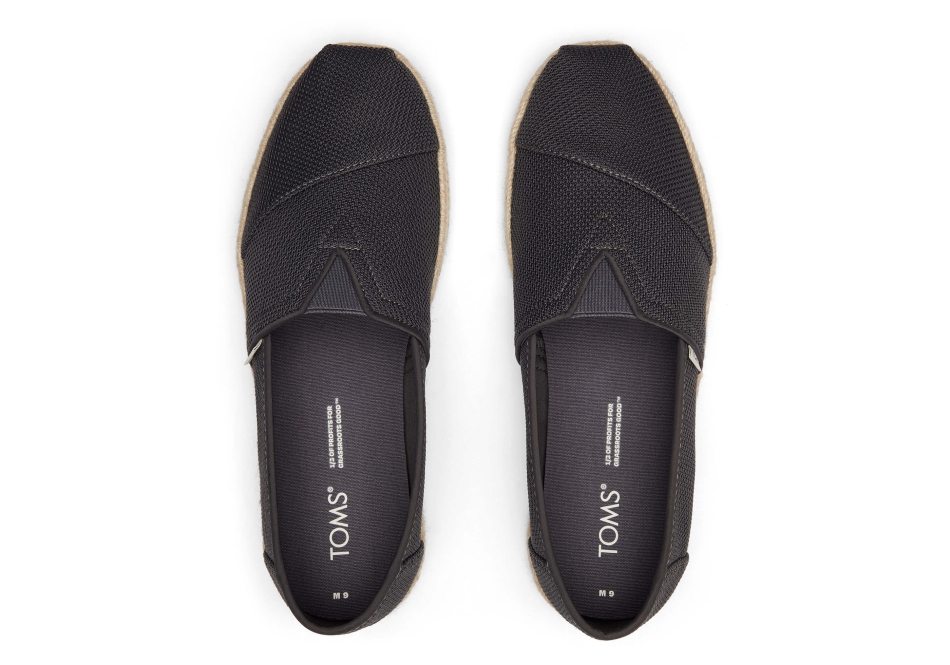 Toms Espadrille Alpargata Repreve Forged Iron