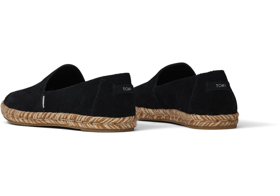 Toms Pismo Espadrille Black