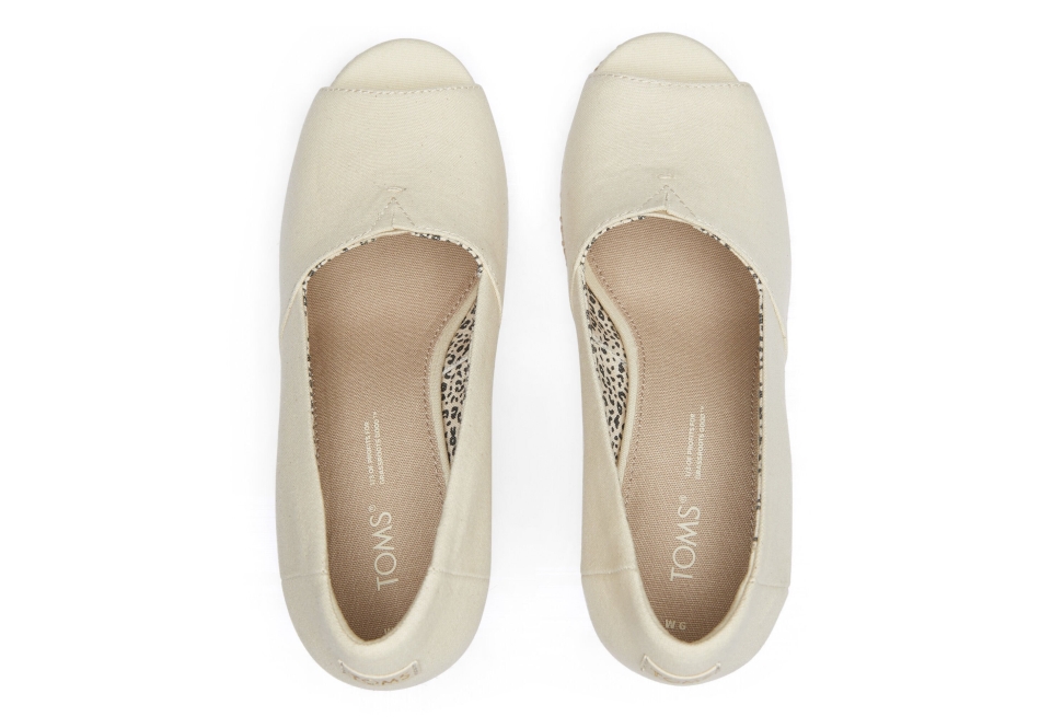 Toms Michelle Wedge Heel Natural