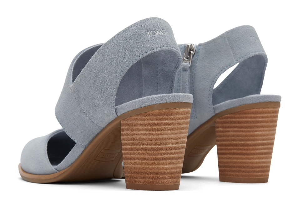 Toms Majorca Closed Toe Sandal Stone Grey