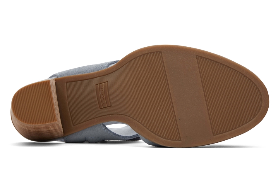 Toms Majorca Closed Toe Sandal Stone Grey