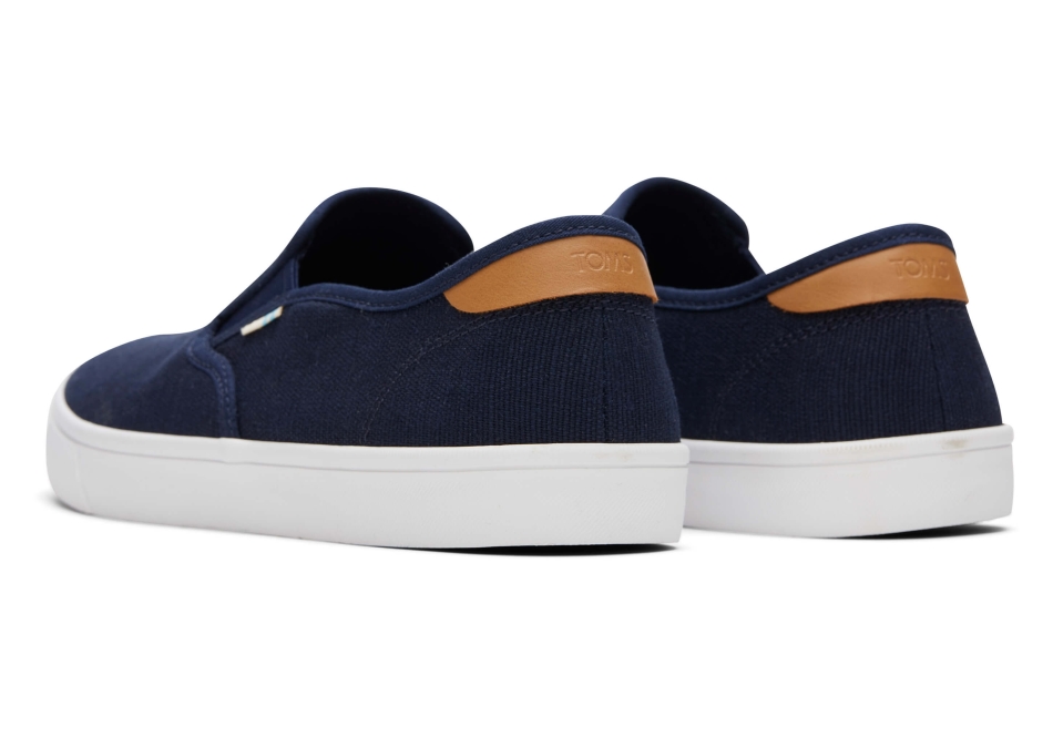 Toms Baja Slip On Navy