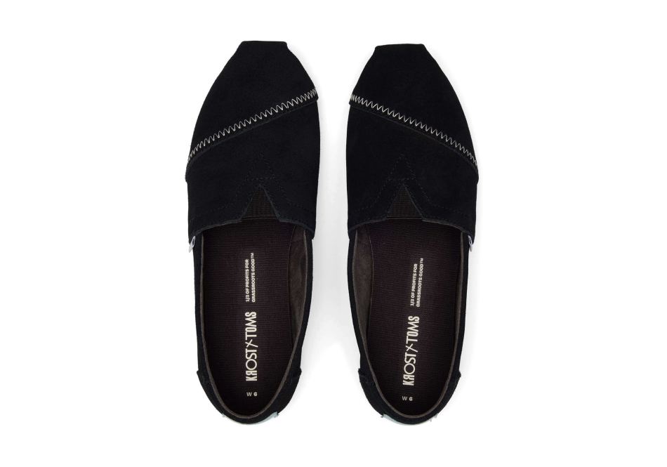 Toms X Krost Alpargata Suede Black