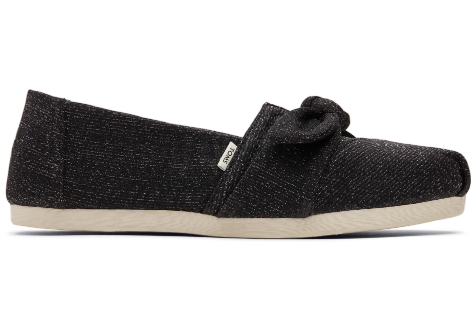 Toms Alpargata Glimmer Black Glimmer