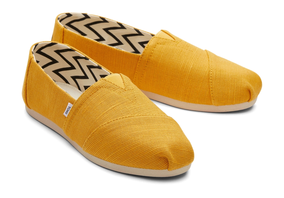 Toms Alpargata Heritage Canvas Golden Yellow