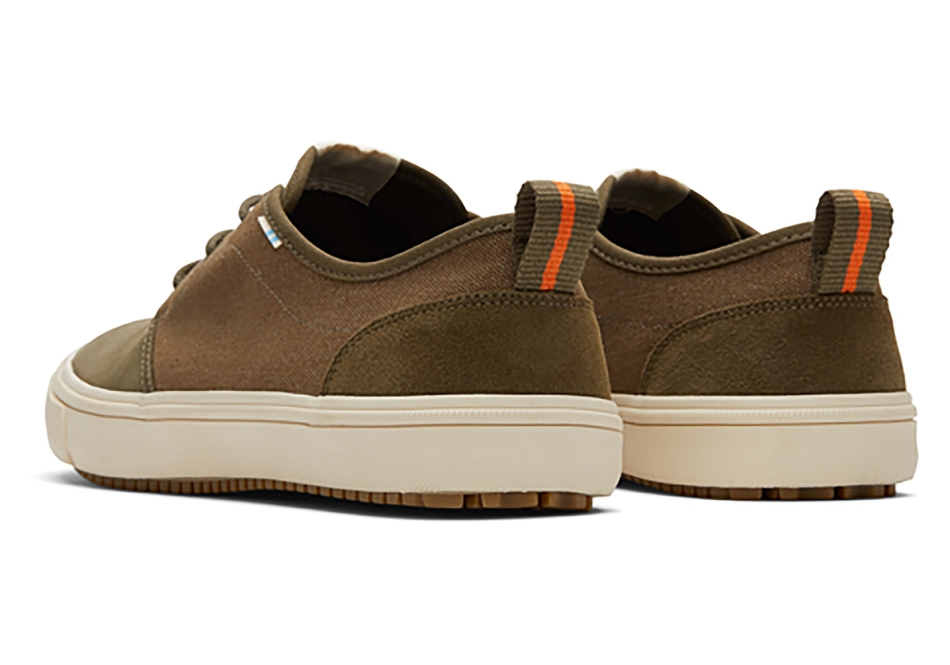 Toms Carlo Terrain Water Resistant Sneaker Water Resistant Dark Olive