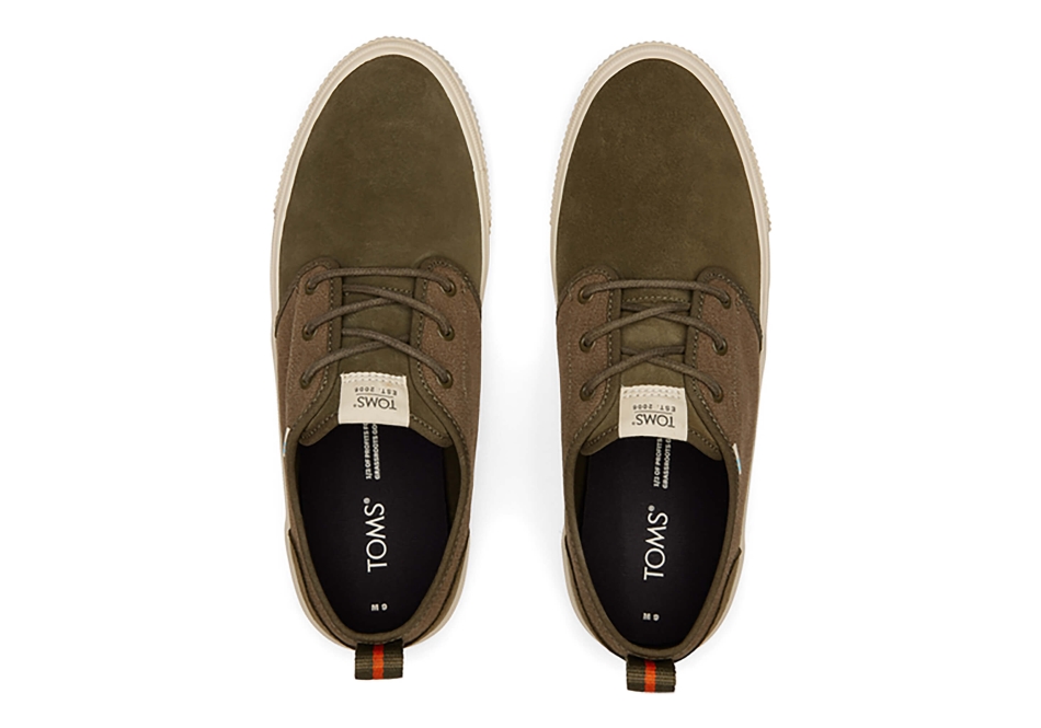 Toms Carlo Terrain Water Resistant Sneaker Water Resistant Dark Olive
