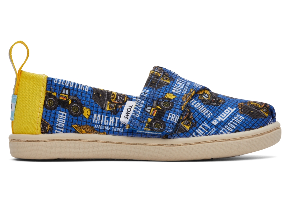 Toms Tonka Trucks Alpargata Tonka Blue