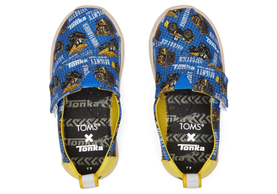 Toms Tonka Trucks Alpargata Tonka Blue