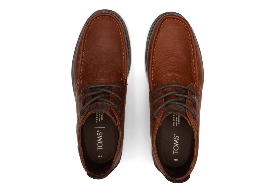 Toms Chukka Boot Waterproof Brushwood Brown