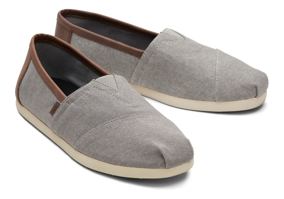 Toms Alpargata Synthetic Trim Grey
