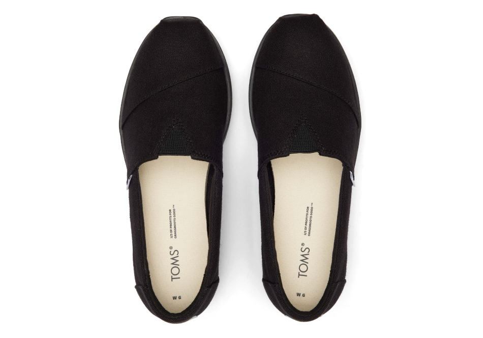 Toms Midform Alpargata Black