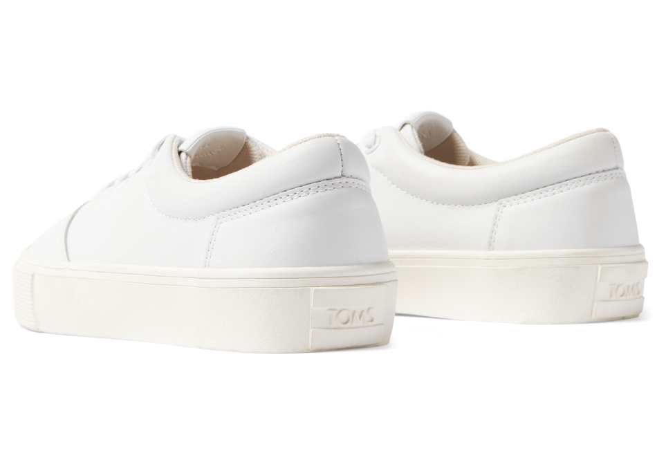 Toms Fenix White Leather