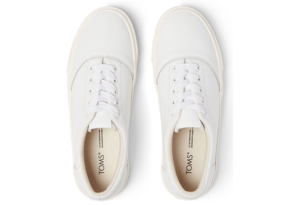 Toms Fenix White Leather
