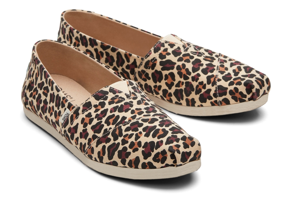 Toms Leopard Alpargata Beige Leopard