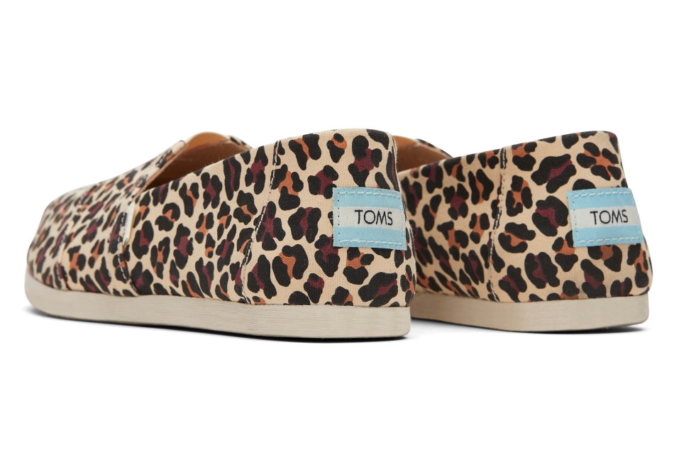 Toms Leopard Alpargata Beige Leopard