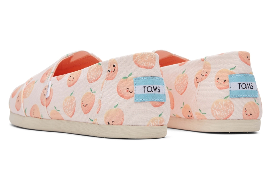 Toms Alpargata Paper Source Peach