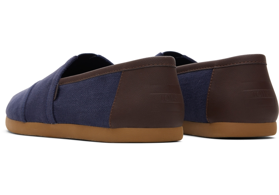 Toms Alpargata Synthetic Trim Deep Navy
