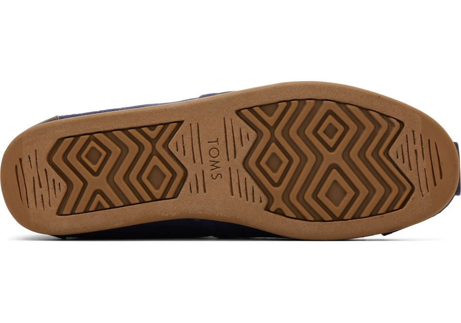 Toms Alpargata Synthetic Trim Deep Navy