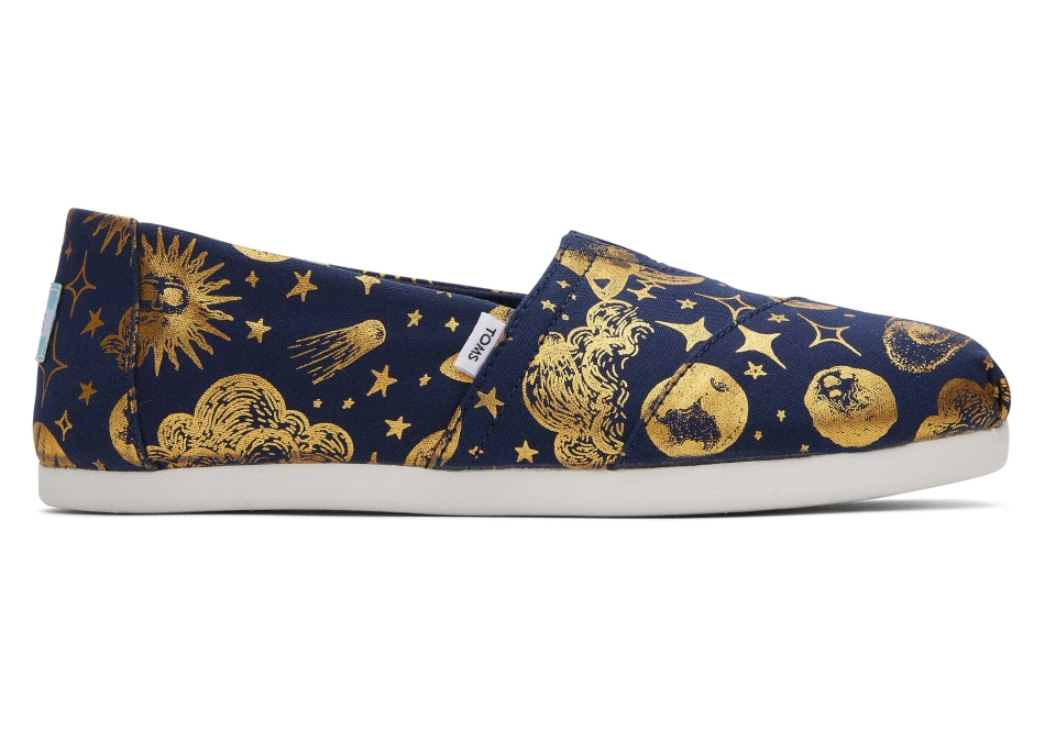 Toms Alpargata Celestial Navy Foil