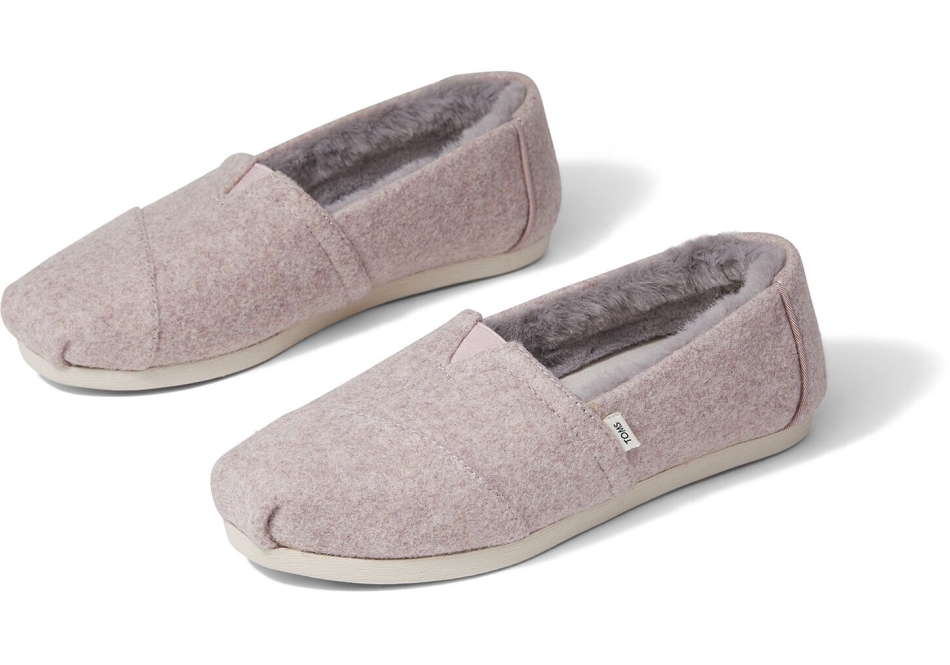 Toms Alpargata Felt Pale Mauve