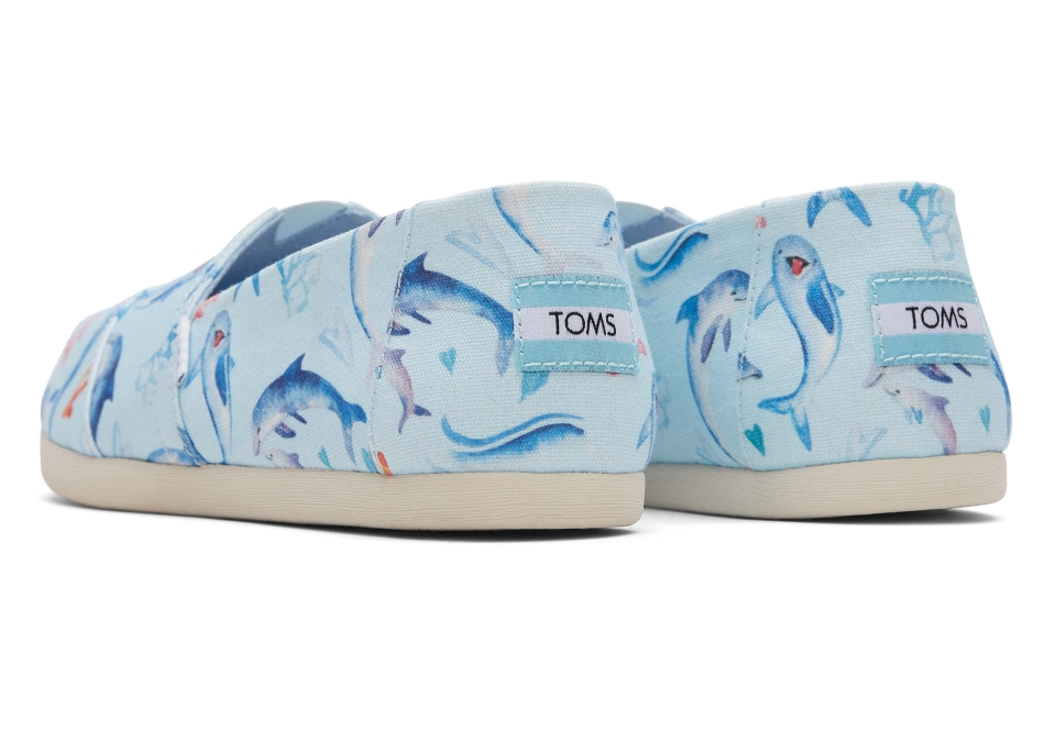 Toms Dolphins Alpargata Blue