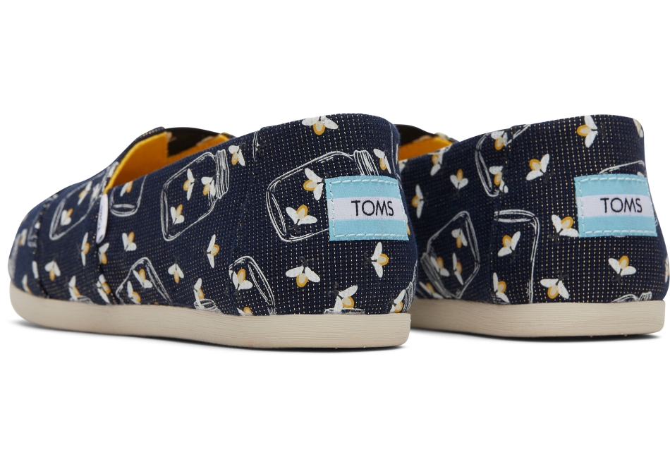 Toms Alpargata Fireflies Navy Glitz