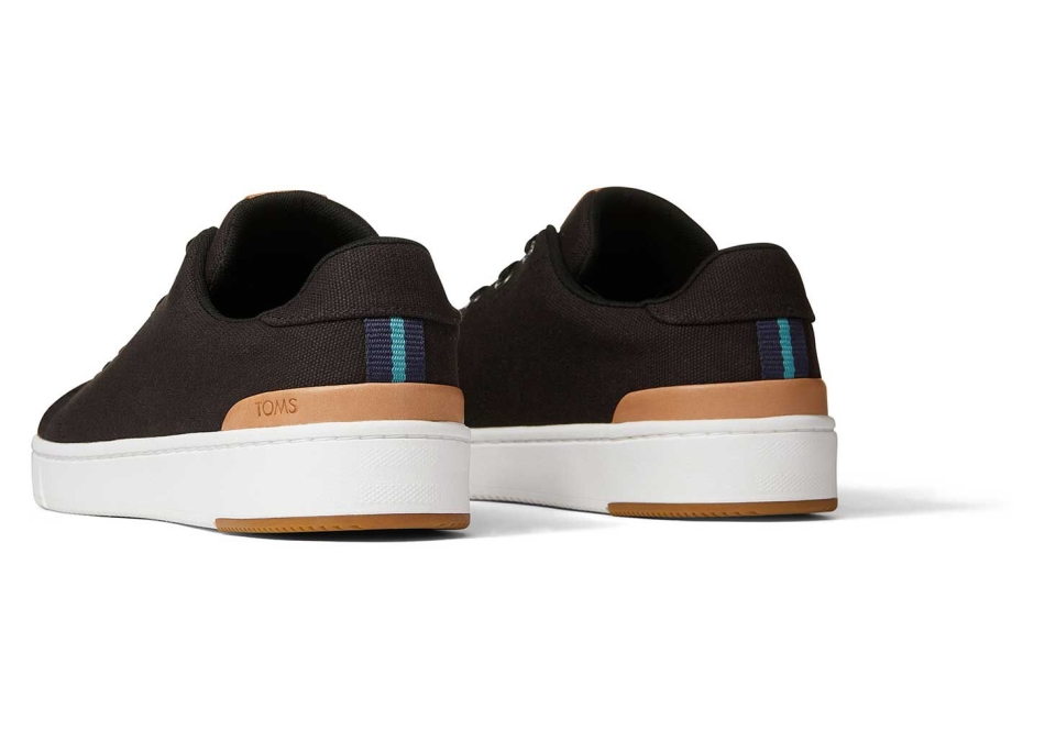 Toms Trvl Lite Sneaker Black Canvas