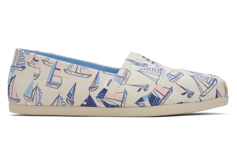Toms Sailboats Alpargata Natural Sailboats