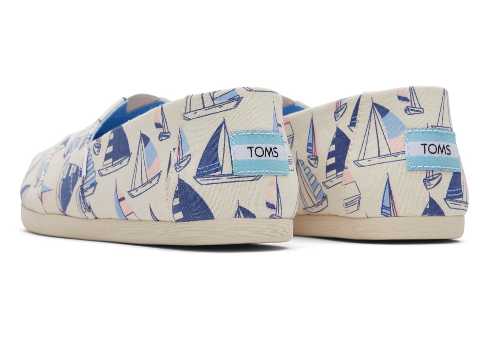 Toms Sailboats Alpargata Natural Sailboats
