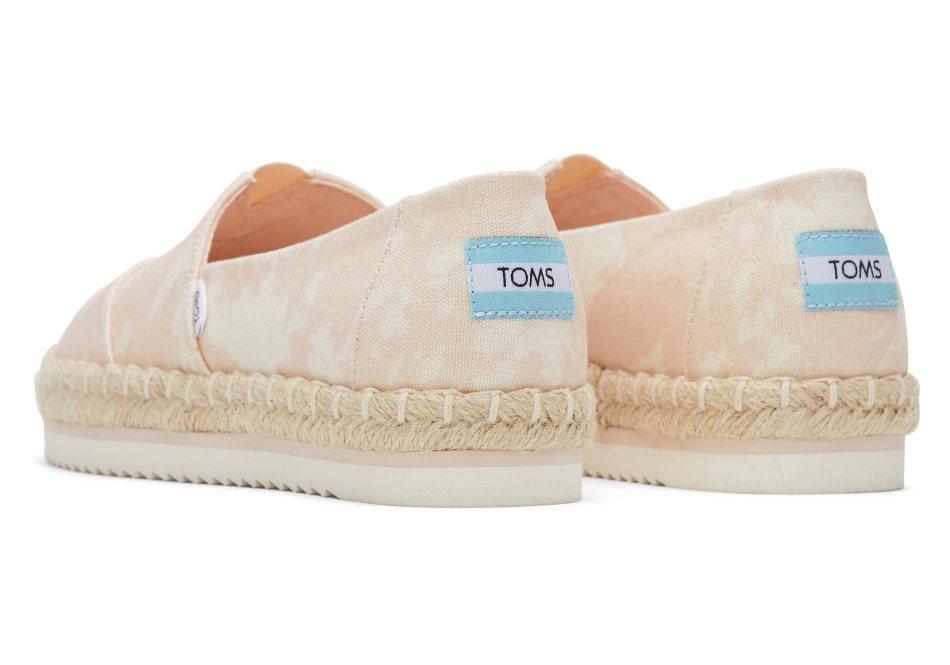 Toms Alpargata Rope Platform Sunfaded Canvas