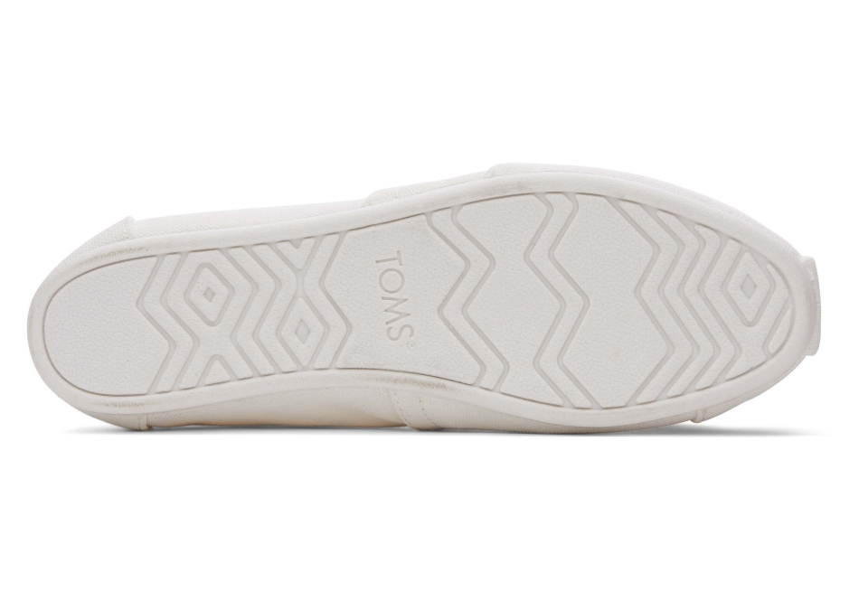 Toms Alpargata Recycled Cotton Canvas White