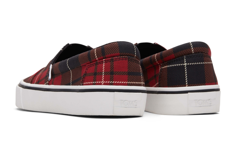 Toms Fenix Red Tartan