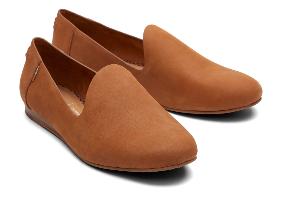 Toms Darcy Flat Tan