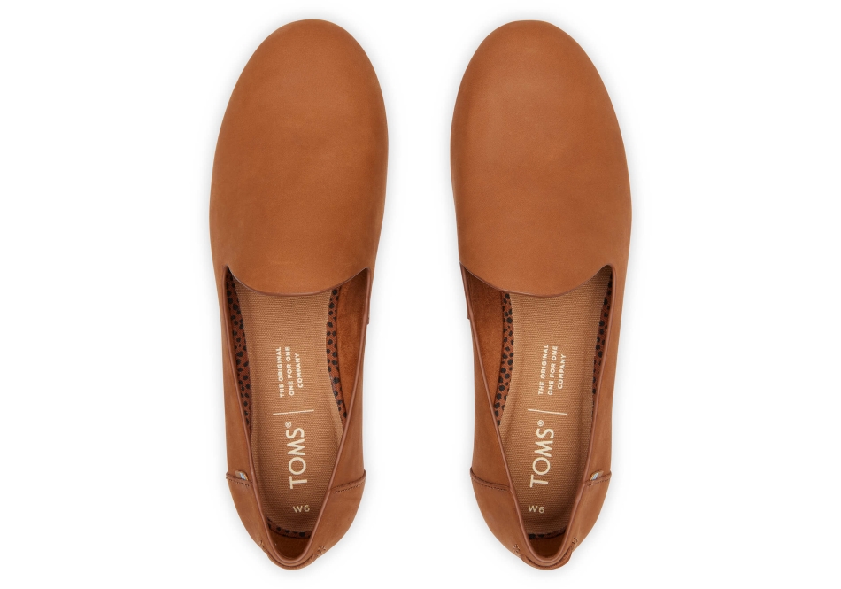Toms Darcy Flat Tan