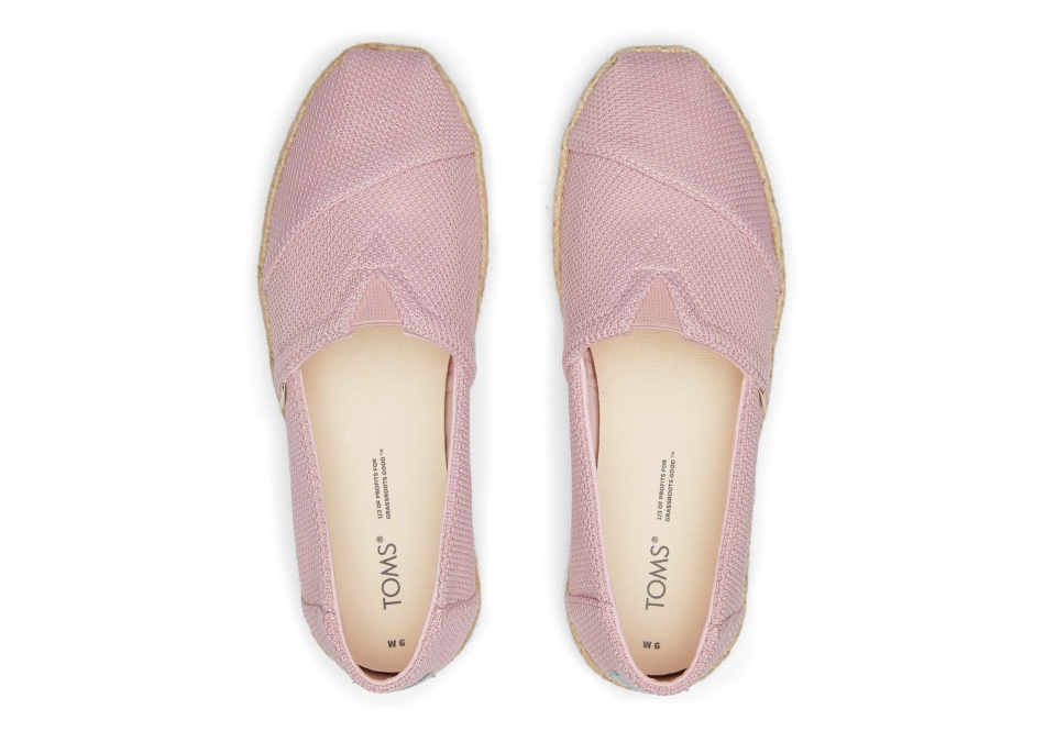 Toms Espadrille Alpargata Repreve Chalky Pink