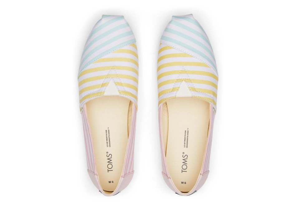 Toms Alpargata Stripes Pastel