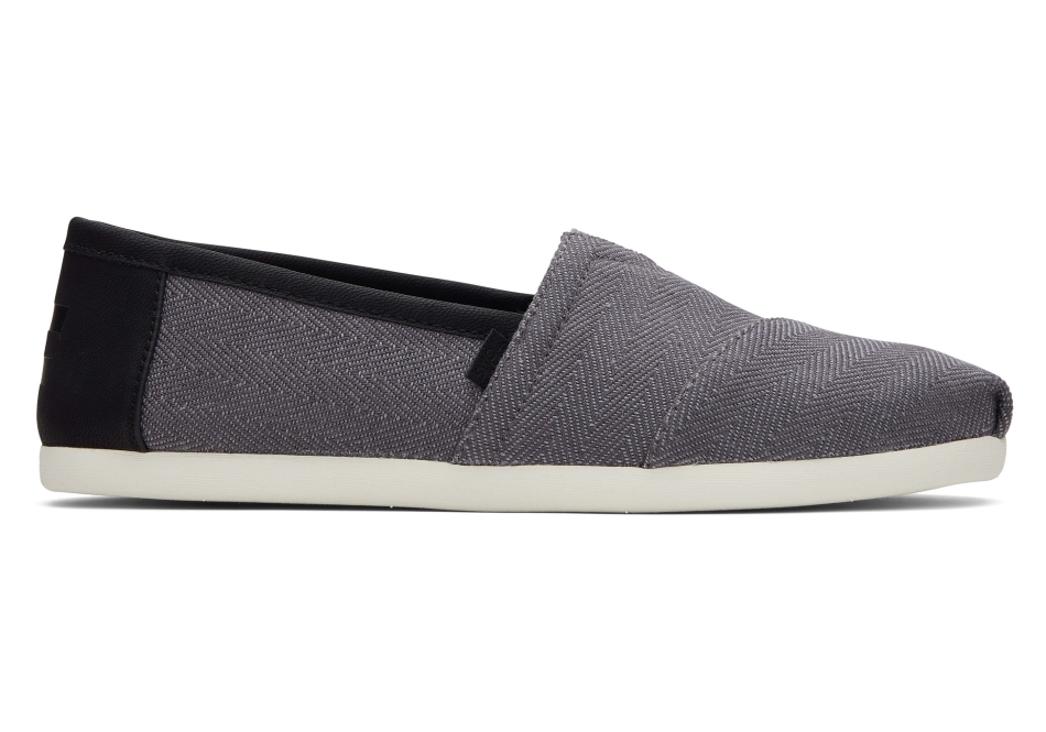 Toms Alpargata Synthetic Trim Pavement Grey