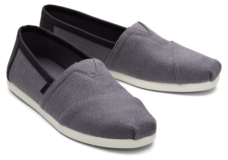 Toms Alpargata Synthetic Trim Pavement Grey