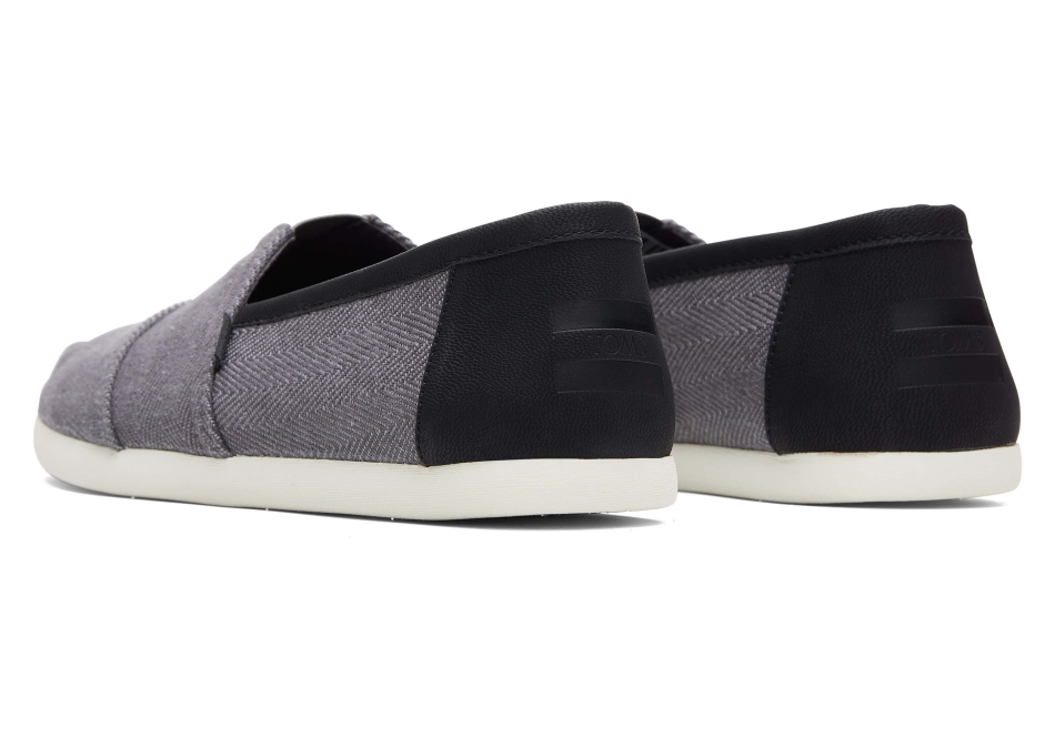 Toms Alpargata Synthetic Trim Pavement Grey