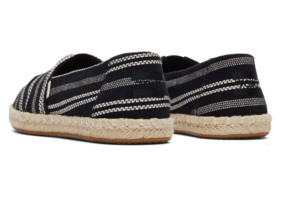 Espadrille Alpargata Black Toms