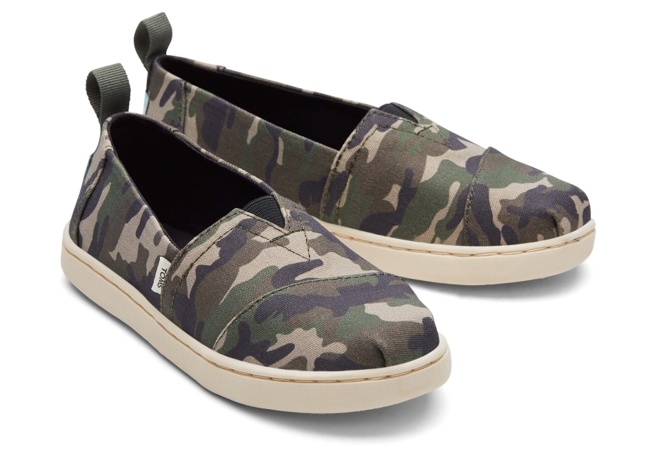 Toms Youth Alpargata Camo Camo