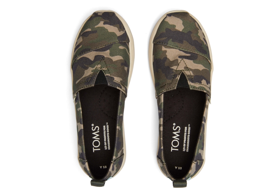 Toms Youth Alpargata Camo Camo